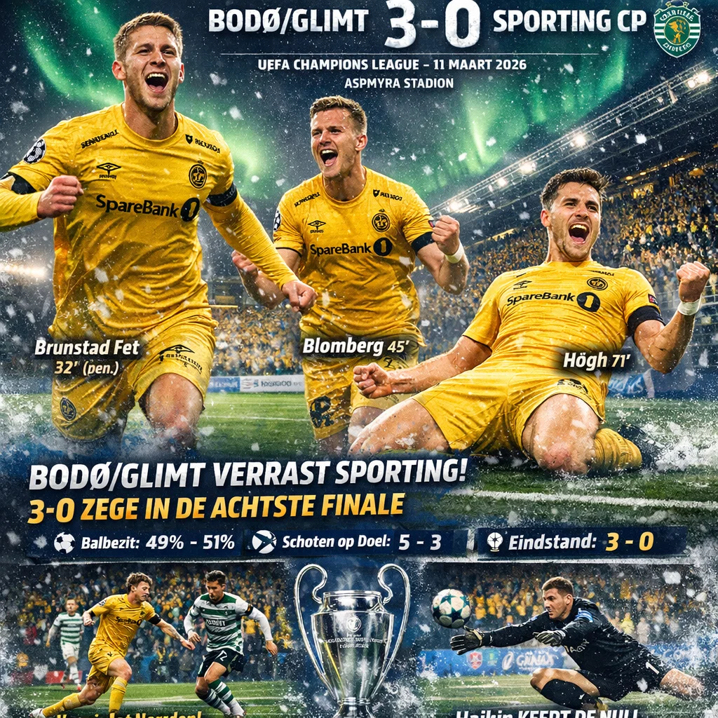 Bodø vs Sporting | Champions League 25/26