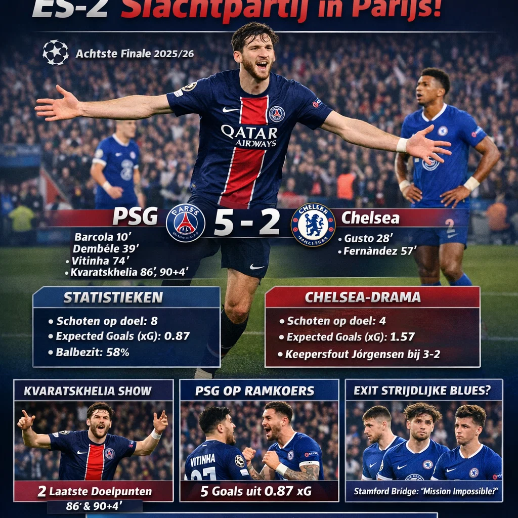 PSG vs Chelsea | Champions League 2025/26