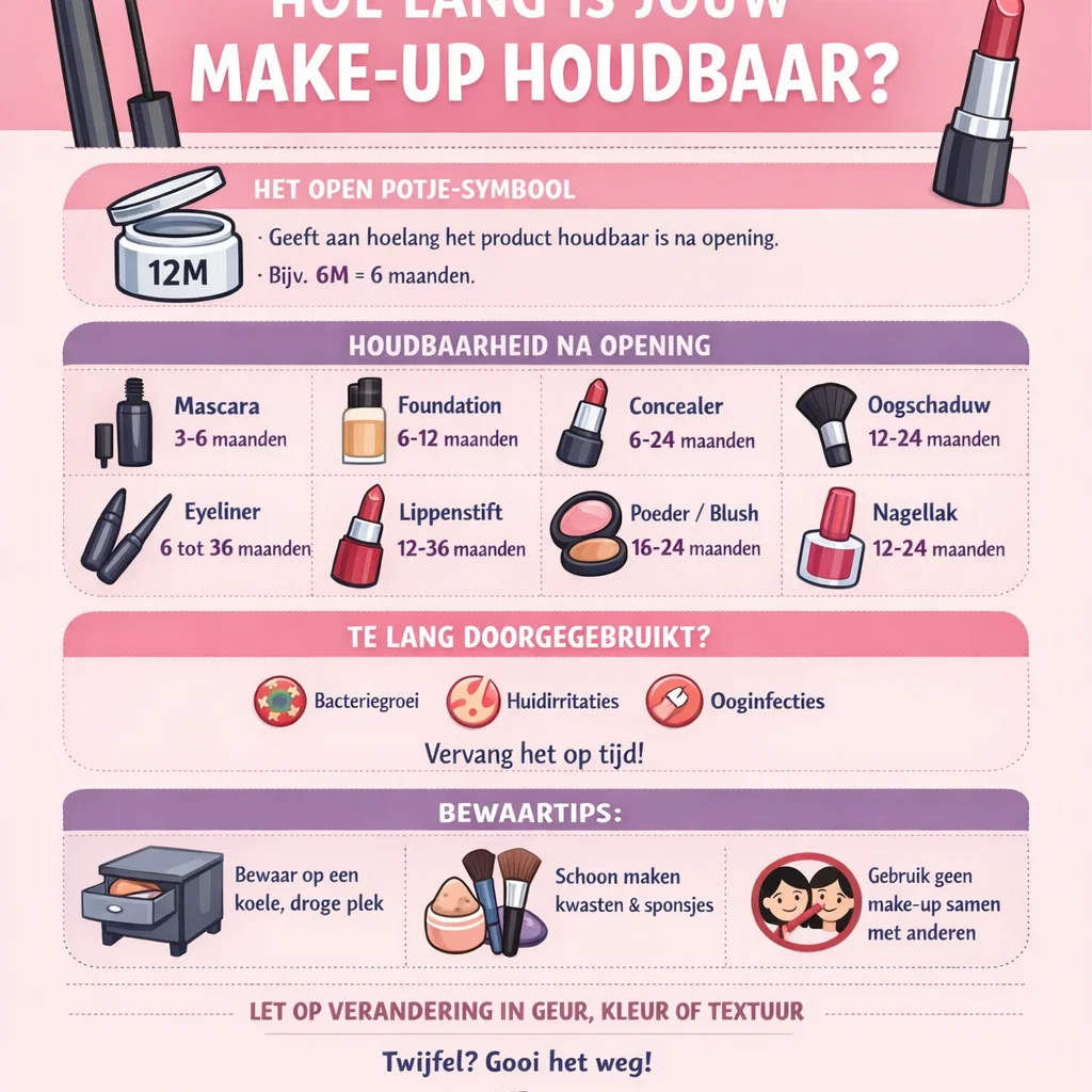 Houdbaarheidstijd make-up