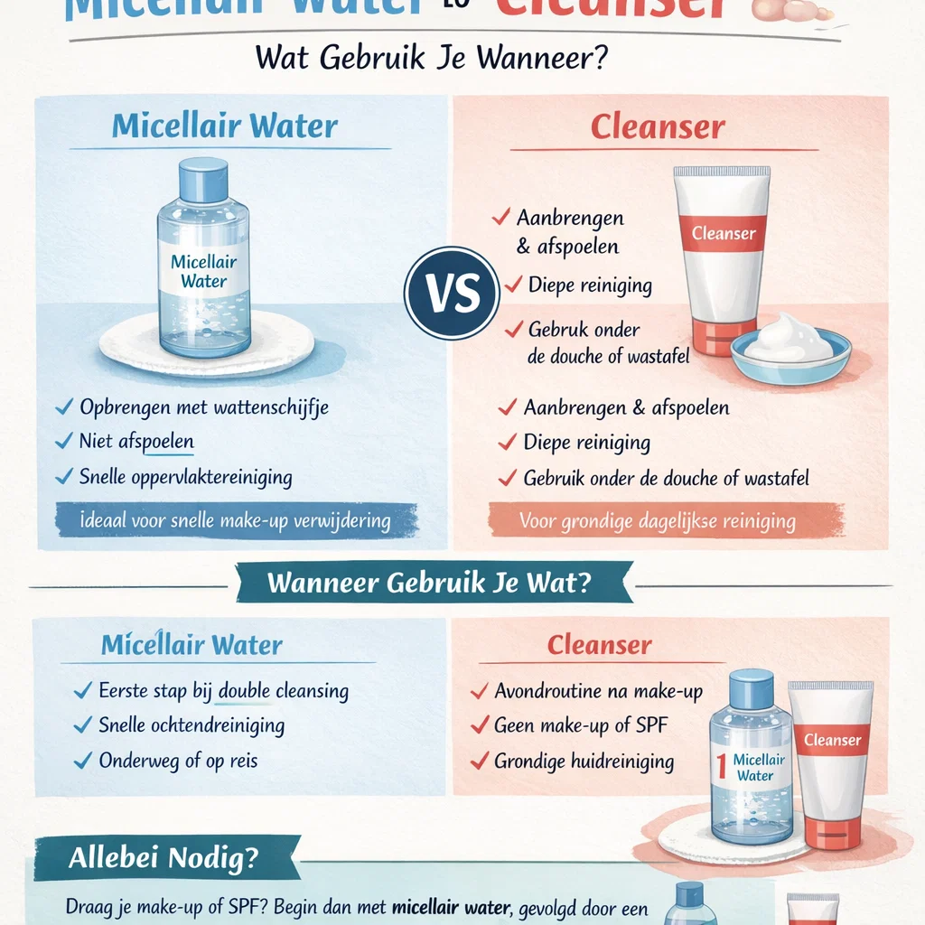 Miccelair vs cleanser